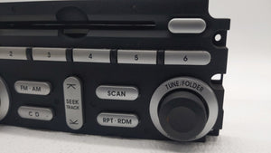 2006-2008 Mitsubishi Endeavor Radio Control Panel - Oemusedautoparts1.com