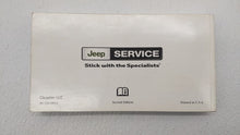 2008 Jeep Patriot Owners Manual Book Guide P/N:81-326-0812 OEM Used Auto Parts - Oemusedautoparts1.com