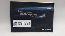 2011 Hyundai Sonata Owners Manual Book Guide P/N:A4RO-EU14F OEM Used Auto Parts - Oemusedautoparts1.com