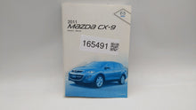 2011 Mazda Cx-9 Owners Manual Book Guide P/N:8BH2-EA-10H OEM Used Auto Parts - Oemusedautoparts1.com