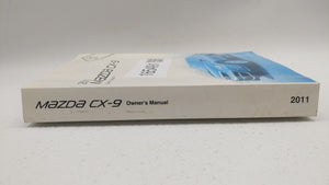 2011 Mazda Cx-9 Owners Manual Book Guide P/N:8BH2-EA-10H OEM Used Auto Parts - Oemusedautoparts1.com