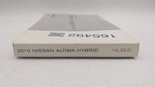 2010 Nissan Altima Owners Manual Book Guide OEM Used Auto Parts - Oemusedautoparts1.com