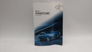 2014 Mazda 6 Owners Manual Book Guide OEM Used Auto Parts - Oemusedautoparts1.com