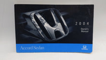 2004 Honda Accord Owners Manual Book Guide OEM Used Auto Parts - Oemusedautoparts1.com