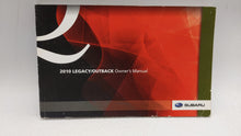 2010 Subaru Legacy Owners Manual Book Guide OEM Used Auto Parts - Oemusedautoparts1.com