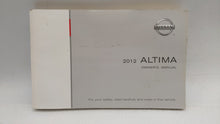 2012 Nissan Altima Owners Manual Book Guide OEM Used Auto Parts - Oemusedautoparts1.com