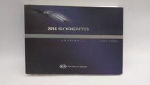 2014 Kia Sorento Owners Manual Book Guide OEM Used Auto Parts - Oemusedautoparts1.com