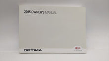 2015 Kia Optima Owners Manual Book Guide OEM Used Auto Parts - Oemusedautoparts1.com