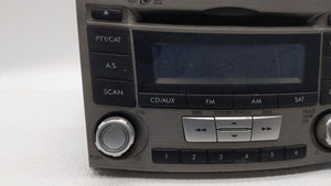 2012-2014 Subaru Legacy Radio AM FM Cd Player Receiver Replacement P/N:86201AJ61A Fits 2012 2013 2014 OEM Used Auto Parts - Oemusedautoparts1.com