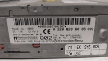 2001-2006 Mercedes-benz S430 Information Display Screen - Oemusedautoparts1.com