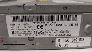 2001-2006 Mercedes-benz S430 Information Display Screen - Oemusedautoparts1.com