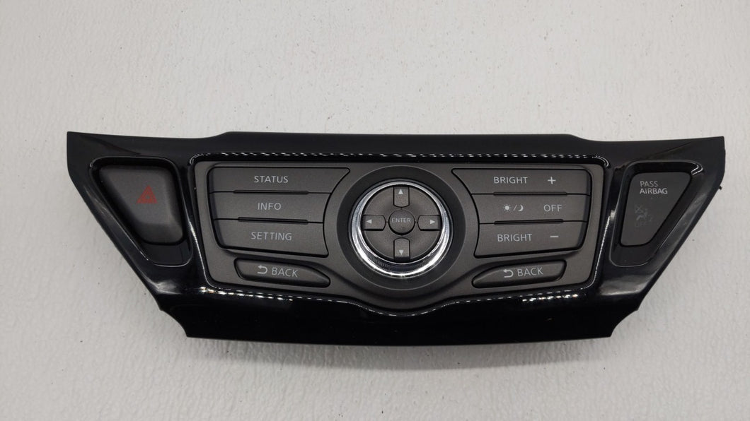 2013-2016 Nissan Pathfinder Information Display Screen - Oemusedautoparts1.com