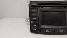 2014-2015 Hyundai Sonata Radio AM FM Cd Player Receiver Replacement P/N:96180-3Q8504X 96180-3Q8004X Fits 2014 2015 OEM Used Auto Parts - Oemusedautoparts1.com