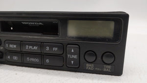 2000 Honda Odyssey Radio AM FM Cd Player Receiver Replacement P/N:39100-S0X-A110-M1 Fits OEM Used Auto Parts - Oemusedautoparts1.com