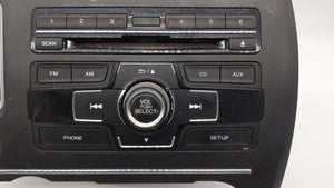 2013-2015 Honda Civic Radio AM FM Cd Player Receiver Replacement P/N:39100-TR3-A314-M1 39100-TS8-L314-M1 Fits 2013 2014 2015 OEM Used Auto Parts - Oemusedautoparts1.com