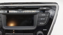 2014-2016 Hyundai Elantra Radio AM FM Cd Player Receiver Replacement P/N:96170-3X156GU 96180-3X165GU Fits 2014 2015 2016 OEM Used Auto Parts - Oemusedautoparts1.com