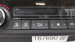 2014-2016 Toyota Corolla Ac Heater Climate Control 75f832|55900-02500 - Oemusedautoparts1.com