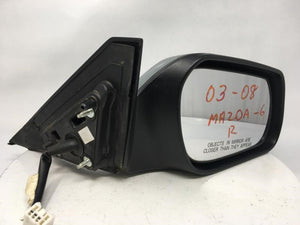 2006 Mazda 6 Side Mirror Replacement Passenger Right View Door Mirror P/N:PASSENGER RIGHT Fits OEM Used Auto Parts - Oemusedautoparts1.com