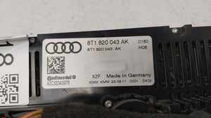 2009-2012 Audi A4 Climate Control Module Temperature AC/Heater Replacement P/N:8T1 820 043 AL 8T1 820 043 AQ Fits OEM Used Auto Parts - Oemusedautoparts1.com