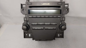 2007-2009 Lexus Es350 Radio AM FM Cd Player Receiver Replacement P/N:86120-33720 Fits 2007 2008 2009 OEM Used Auto Parts - Oemusedautoparts1.com