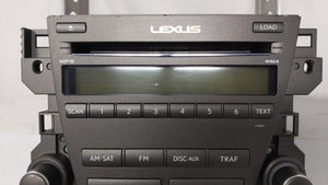 2007-2009 Lexus Es350 Radio AM FM Cd Player Receiver Replacement P/N:86120-33720 Fits 2007 2008 2009 OEM Used Auto Parts - Oemusedautoparts1.com