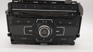 2013-2015 Honda Civic Radio AM FM Cd Player Receiver Replacement P/N:39100-TR3-A314-M1 39100-TS8-L314-M1 Fits 2013 2014 2015 OEM Used Auto Parts - Oemusedautoparts1.com