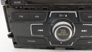 2013-2015 Honda Civic Radio AM FM Cd Player Receiver Replacement P/N:39100-TR3-A314-M1 39100-TS8-L314-M1 Fits 2013 2014 2015 OEM Used Auto Parts - Oemusedautoparts1.com