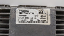 2011-2014 Hyundai Sonata PCM Engine Computer ECU ECM PCU OEM P/N:39101-2G672 39111-2G672 Fits 2011 2012 2013 2014 OEM Used Auto Parts - Oemusedautoparts1.com