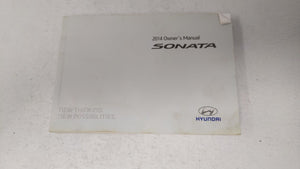 2014 Hyundai Sonata Owners Manual Book Guide OEM Used Auto Parts - Oemusedautoparts1.com