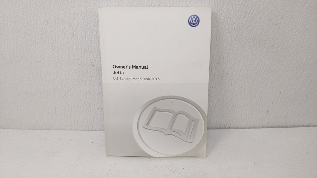 2016 Volkswagen Jetta Owners Manual Book Guide OEM Used Auto Parts - Oemusedautoparts1.com