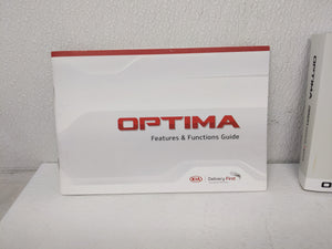 2016 Kia Optima Owners Manual Book Guide OEM Used Auto Parts - Oemusedautoparts1.com