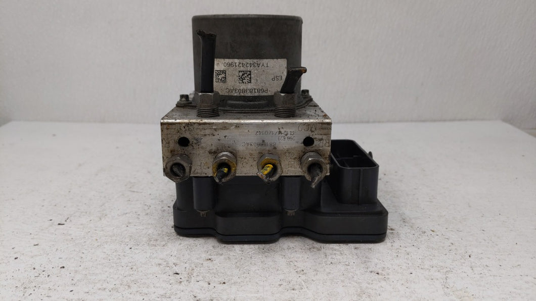 2015-2018 Dodge Grand Caravan ABS Pump Control Module Replacement P/N:P68183803AC 68183803AC Fits 2015 2016 2017 2018 OEM Used Auto Parts - Oemusedautoparts1.com