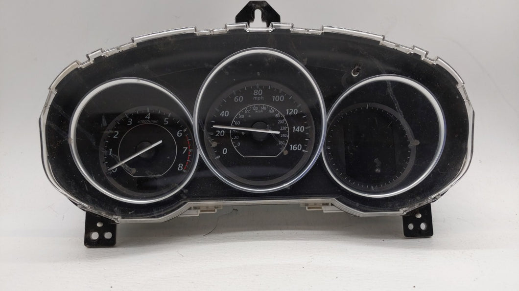 2014 Mazda 6 Instrument Cluster Speedometer Gauges P/N:KD4555430 Fits OEM Used Auto Parts - Oemusedautoparts1.com