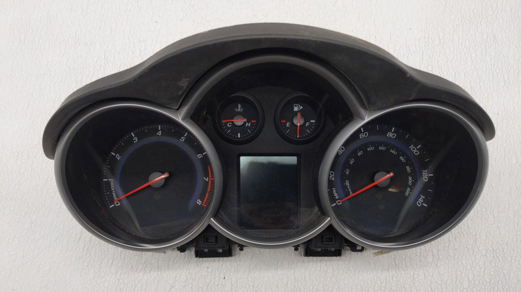 2012 Chevrolet Cruze Instrument Cluster Speedometer Gauges P/N:95940656 95487986 Fits OEM Used Auto Parts - Oemusedautoparts1.com