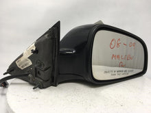 2008 Chevrolet Malibu Side Mirror Replacement Passenger Right View Door Mirror P/N:BLACK PASSENGER RIGHT Fits OEM Used Auto Parts - Oemusedautoparts1.com