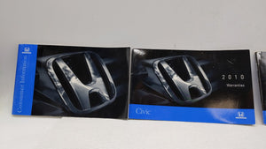 2010 Honda Civic Owners Manual Book Guide OEM Used Auto Parts - Oemusedautoparts1.com