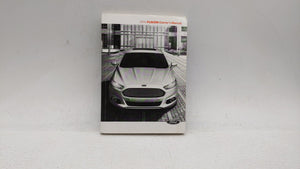 2014 Ford Fusion Owners Manual Book Guide OEM Used Auto Parts - Oemusedautoparts1.com