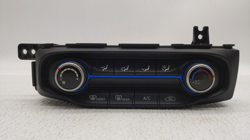 2019 Hyundai Veloster Climate Control Module Temperature AC/Heater Replacement Fits OEM Used Auto Parts - Oemusedautoparts1.com