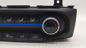 2019 Hyundai Veloster Climate Control Module Temperature AC/Heater Replacement Fits OEM Used Auto Parts - Oemusedautoparts1.com