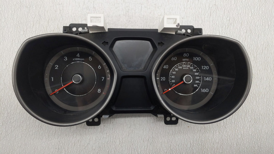 2013 Hyundai Elantra Instrument Cluster Speedometer Gauges P/N:94001-3Y520 Fits OEM Used Auto Parts - Oemusedautoparts1.com