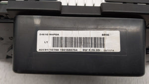 2015 Nissan Altima Instrument Cluster Speedometer Gauges P/N:24810 9HP0A Fits OEM Used Auto Parts - Oemusedautoparts1.com