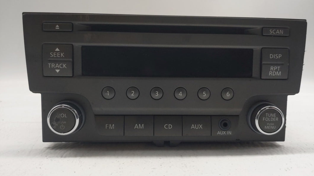 2013-2014 Nissan Sentra Radio AM FM Cd Player Receiver Replacement P/N:28185-3RA2A 28185-3RA2B Fits 2013 2014 OEM Used Auto Parts - Oemusedautoparts1.com