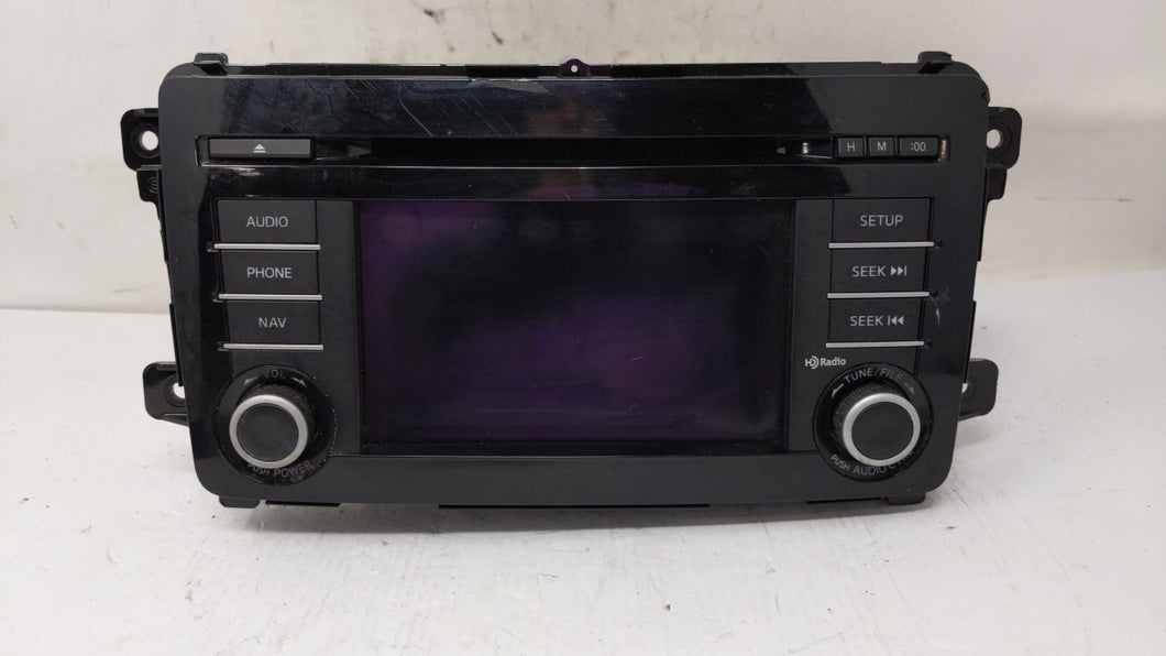 2013-2014 Mazda Cx-9 Radio AM FM Cd Player Receiver Replacement P/N:TK22 66 DV0 TK21 66 DV0 Fits 2013 2014 OEM Used Auto Parts - Oemusedautoparts1.com