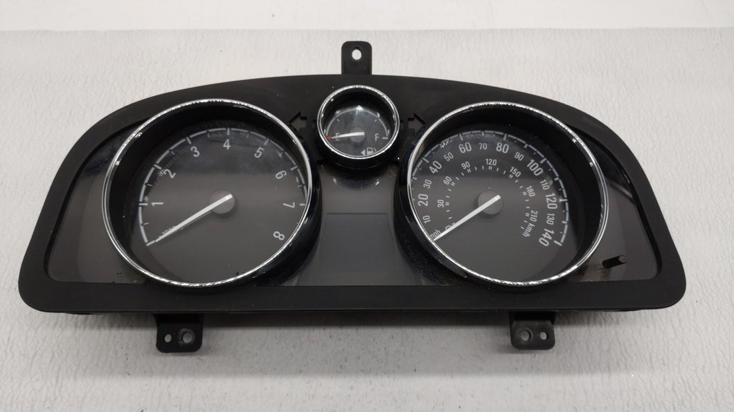 2013-2014 Chevrolet Captiva Sport Instrument Cluster Speedometer Gauges P/N:23120853 22975645 Fits 2013 2014 OEM Used Auto Parts - Oemusedautoparts1.com