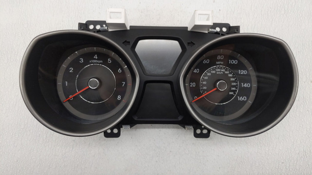 2014-2016 Hyundai Elantra Instrument Cluster Speedometer Gauges P/N:94004-3Y010 Fits 2014 2015 2016 OEM Used Auto Parts - Oemusedautoparts1.com