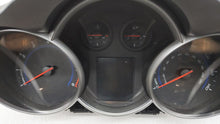 2011 Chevrolet Cruze Instrument Cluster Speedometer Gauges P/N:811511914 769212-670A Fits OEM Used Auto Parts - Oemusedautoparts1.com