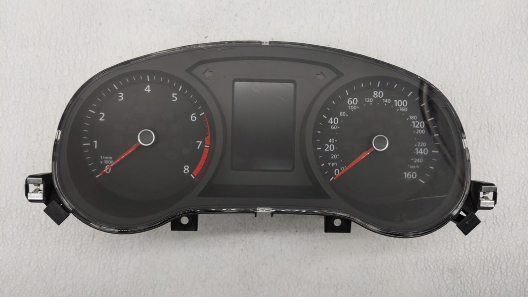 2016 Volkswagen Jetta Instrument Cluster Speedometer Gauges P/N:5C6920955A 5C6920956A Fits 2017 2018 OEM Used Auto Parts - Oemusedautoparts1.com