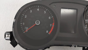 2016 Volkswagen Jetta Instrument Cluster Speedometer Gauges P/N:5C6920955A 5C6920956A Fits 2017 2018 OEM Used Auto Parts - Oemusedautoparts1.com