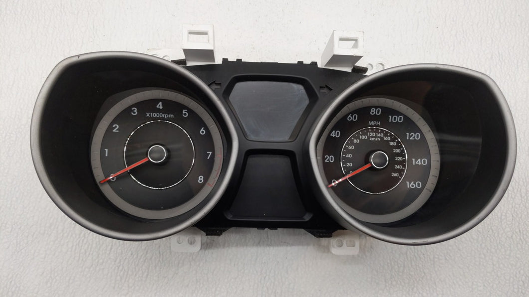 2014-2016 Hyundai Elantra Instrument Cluster Speedometer Gauges P/N:94004-3X210 94004-3Y010 Fits 2014 2015 2016 OEM Used Auto Parts - Oemusedautoparts1.com