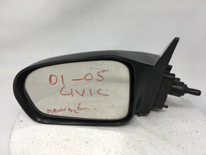 2003 Honda Civic Side Mirror Replacement Driver Left View Door Mirror P/N:BLACK DRIVER LEFT Fits OEM Used Auto Parts - Oemusedautoparts1.com